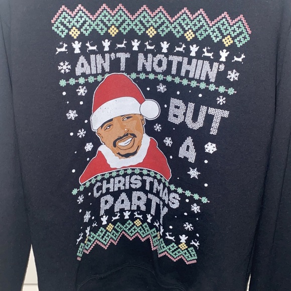 2pac christmas sweater